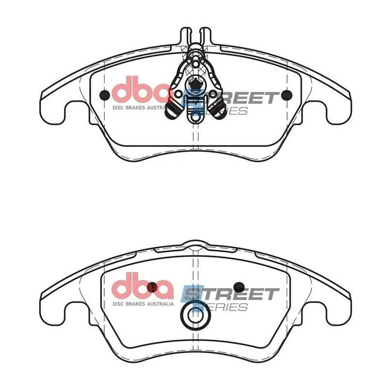 Disc Brakes Australia DBA DB2183SS Street Series Brake Pad Set — fits Mercedes Benz E-Class