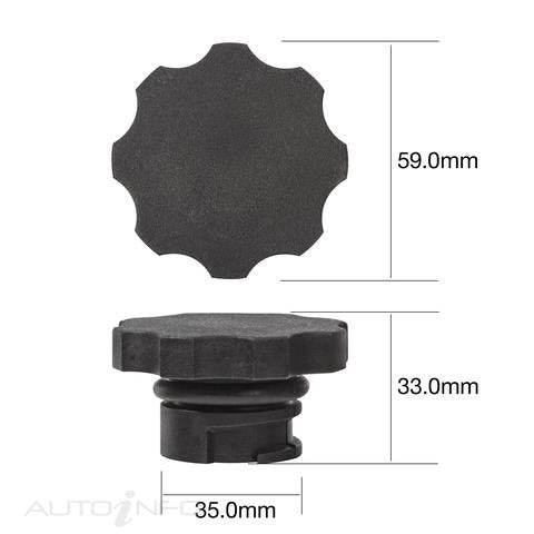 Tridon Oil Filler Cap Holden - TOC520