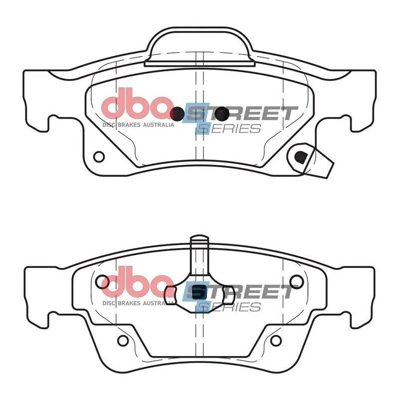Disc Brakes Australia DBA DB2217SS Street Series Brake Pad Set