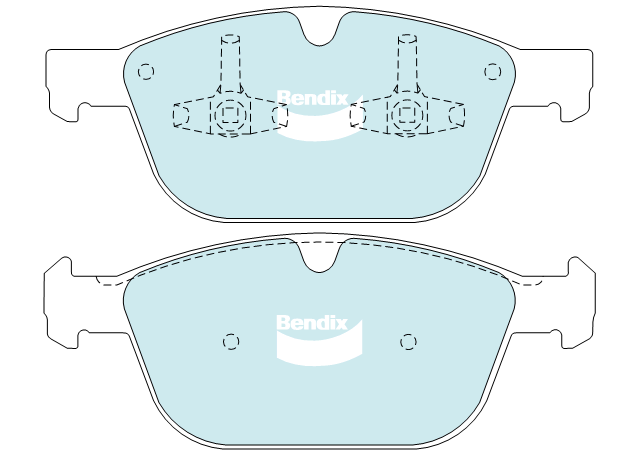 Bendix Heavy Duty Brake Pad Set Front (XC60 08-11)