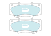 Bendix Heavy Duty Brake Pad Set Front (Hilux 05-15) — fits Toyota Hilux An10 An20 An30 Series (image 3)