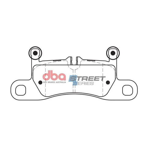 Disc Brakes Australia DBA DB2229SS Street Series Brake Pad Set