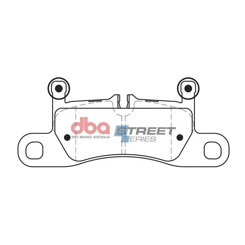 Disc Brakes Australia DBA DB2229SS Street Series Brake Pad Set