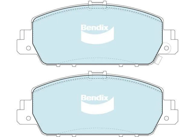 Bendix General CT Brake Pad Set Front (Accord 07-22) — fits Honda Accord Euro