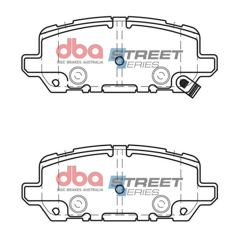 Disc Brakes Australia DBA DB2355SS Street Series Brake Pad Set