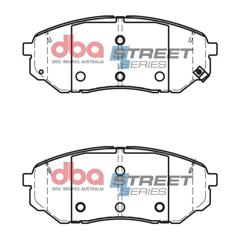 Disc Brakes Australia DBA DB2446SS Street Series Brake Pad Set