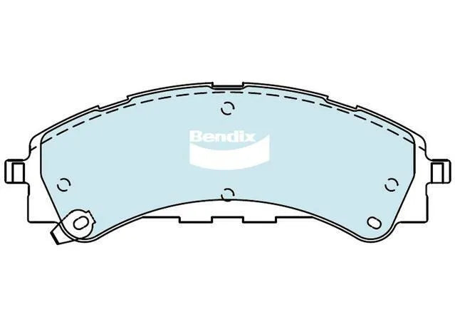 Bendix HD Brake Pad Rear Set (Ranger 11-22) — fits Ford Ranger Raptor
