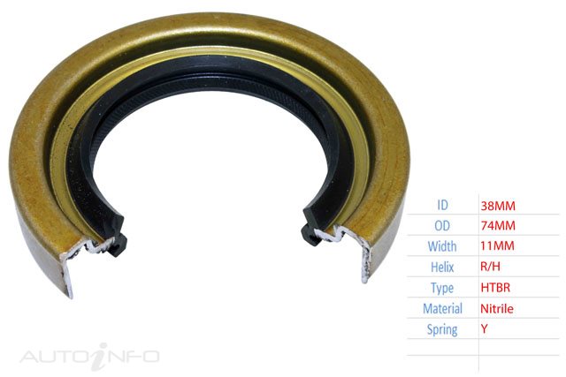 BW Oil Seal 38*74*11 Htbr - 400017N