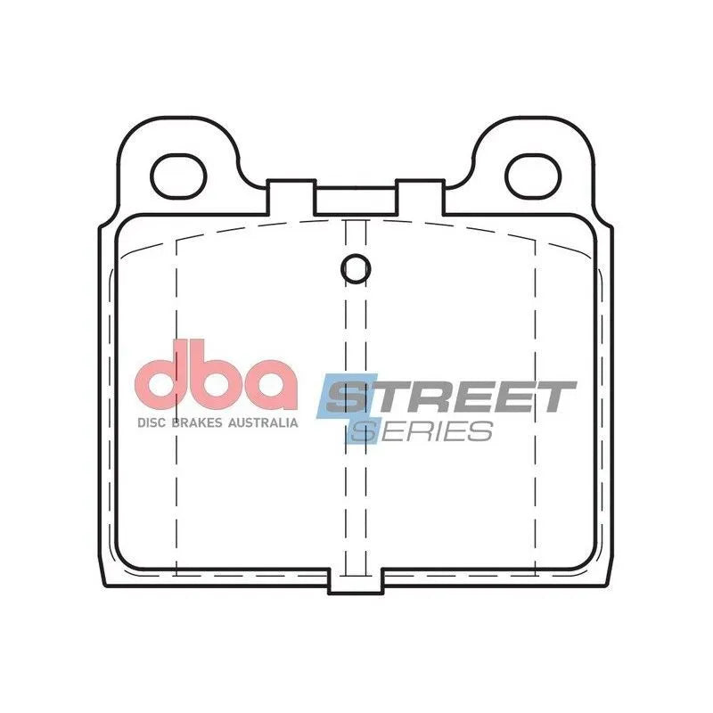 Disc Brakes Australia DBA DB84SS Street Series Brake Pad Set