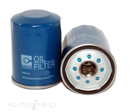 Wesfil Oil Filter Ford Hyundai Mitsubishi Mazda - WZ411