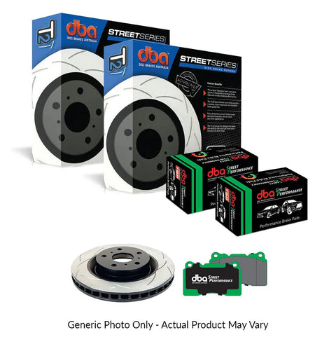 CMA DBA T2 Disc/SP Pad Brake Bundle (WRX 01-07) — fits Subaru WRX