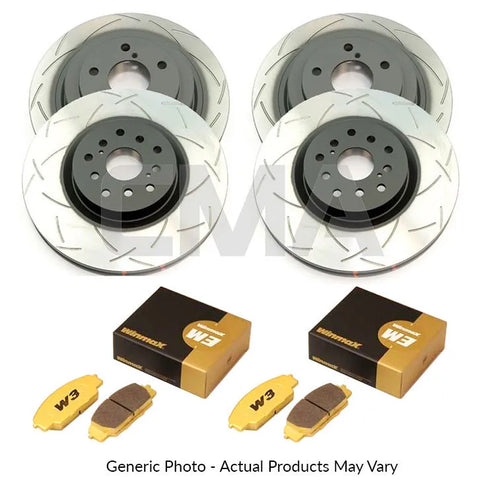 CMA DBA T3 4000/Winmax W3 Brake Bundle (STi 08-18) — fits Subaru STI