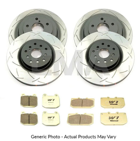 CMA DBA T3 4000/Winmax W1 Brake Bundle (EVO X) — fits Mitsubishi Evo