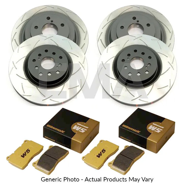 CMA DBA T3 4000/Winmax W5 Brake Bundle (86 GT) — fits Toyota 86