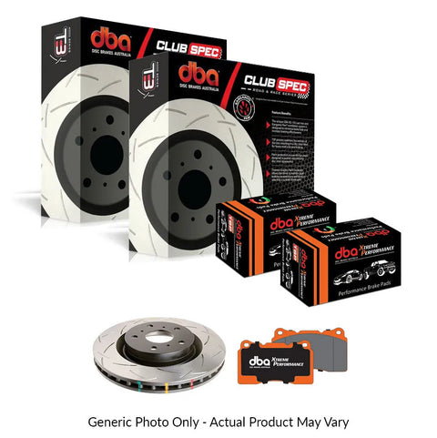 CMA DBA T3 Disc/XP Pad Brake Bundle (86 GT) — fits Toyota 86