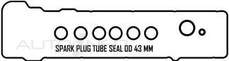 Permaseal Gasket Rocker Cover Gasket Kit Toyota Land Cruiser 4.5 - RC3105KX