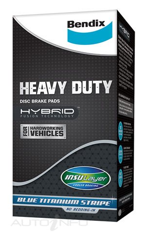 Bendix Brake Pads Rear Ldv V80 K1 13-On - DB2783HD