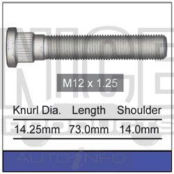 Nice Wheel Studs Nice - S4530