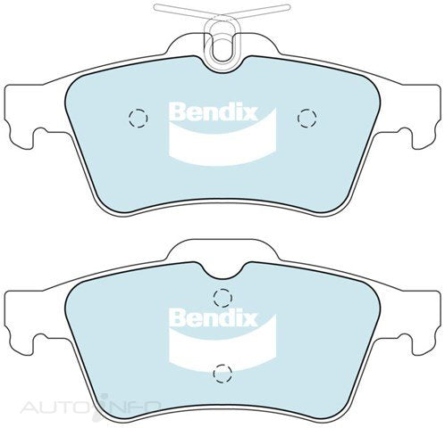 Bendix Brake Pads Euro Rear MAZ3 MAZ5 - DB1763EURO+