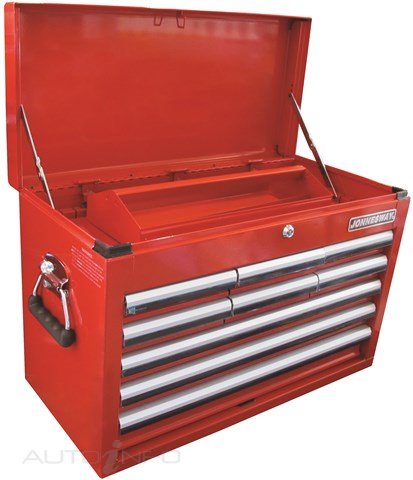 Jonnesway 9 Draw Tool Box Red - C-9DA4