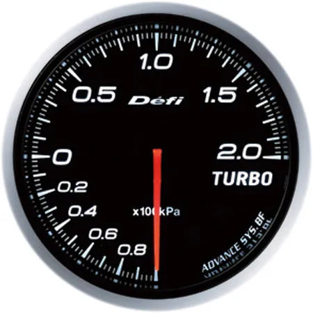 Defi Advance BF Turbo Gauge 200Kpa Model White