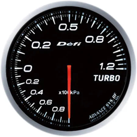 Defi Advance BF Turbo Gauge 120Kpa Model White