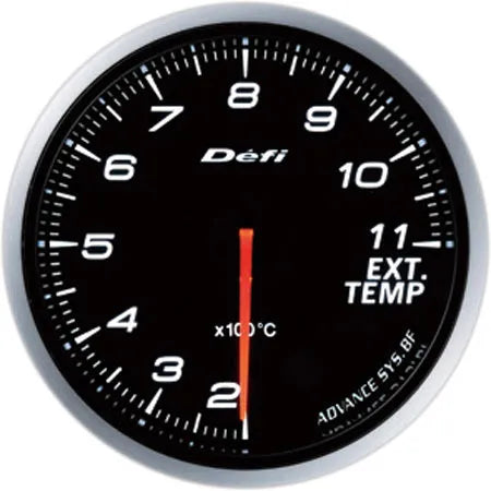 Defi Advance BF Exhaust Temperature Gauge White