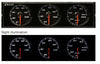 Defi Din-Gauge Combination Meter (White Characters/White Illumination/Red Pointer)