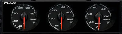Defi Din Gauge Style98 Hommage Black