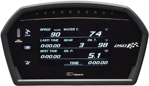 Defi Sports Display F Without Touch Panel