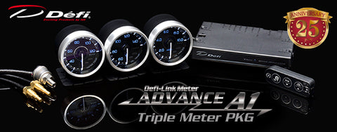 Defi Advance A1 Triple Meter Package