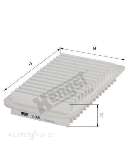 Hengst Air Filter Suzuki - E1069L