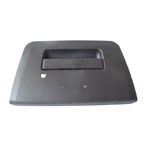 Matt Black Tailgate Door Handle Cover w/ Key Hole to suit Nissan Navara D40 Ute — image 5