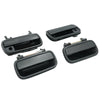4 Pcs Textured Black Front Rear Outer Door Handle to suit Toyota Hilux 1988-2005 — image 1