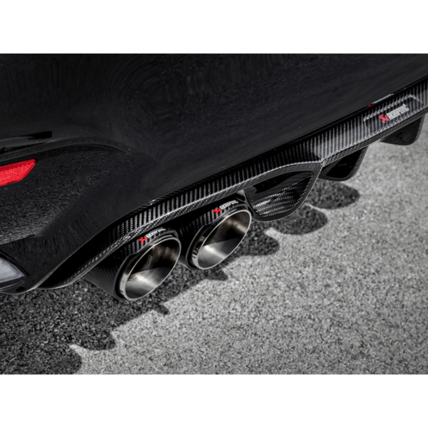 Akrapovic DI-BM-CA-4-G Rear Carbon Fiber Diffuser Matte