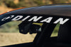 Dinan Windshield Banner High Quality Vinyl - Metallic Silver