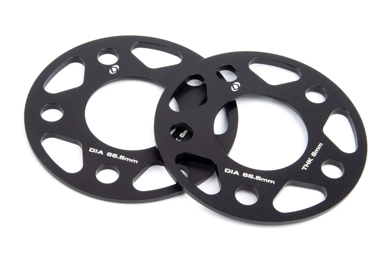 Dinan D210-2024 Spacers; 5x112 - 66.5mm CB - 6mm Thick