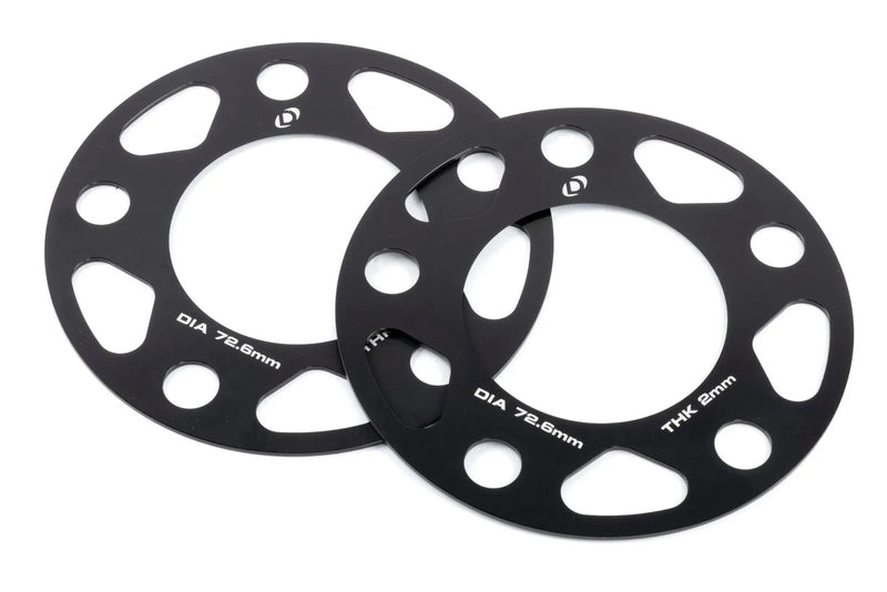 Dinan D210-2032 Spacers; 5x120 - 72.6mm CB - 2mm Thick