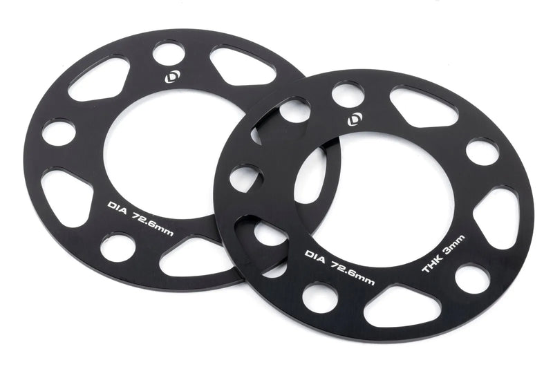 Dinan D210-2033 Spacers; 5x120 - 72.6mm CB - 3mm Thick