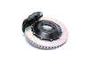 Dinan by Brembo Rear Brake Set - 2000-2006 BMW X5 Rear - Black Calipers - Slotted - E53