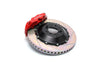 Dinan by Brembo Rear Brake Set - 2000-2006 BMW X5 Rear - Red Calipers - Slotted - E53