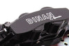Dinan by Brembo Rear Brake Set - 2006-2013 BMW 3-Series Rear - Black Calipers - Drilled - E90/E92/E93