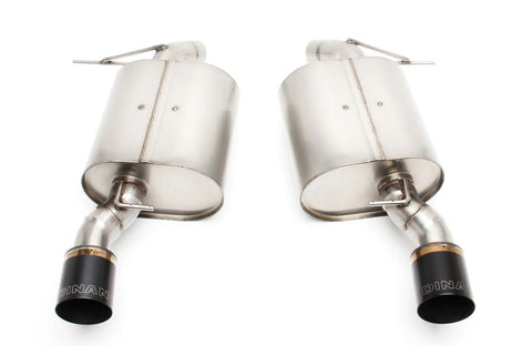 Dinan D660-0011-BLK Free Flow Axle-Back Exhaust -