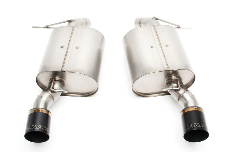 Dinan D660-0011-BLK Free Flow Axle-Back Exhaust -
