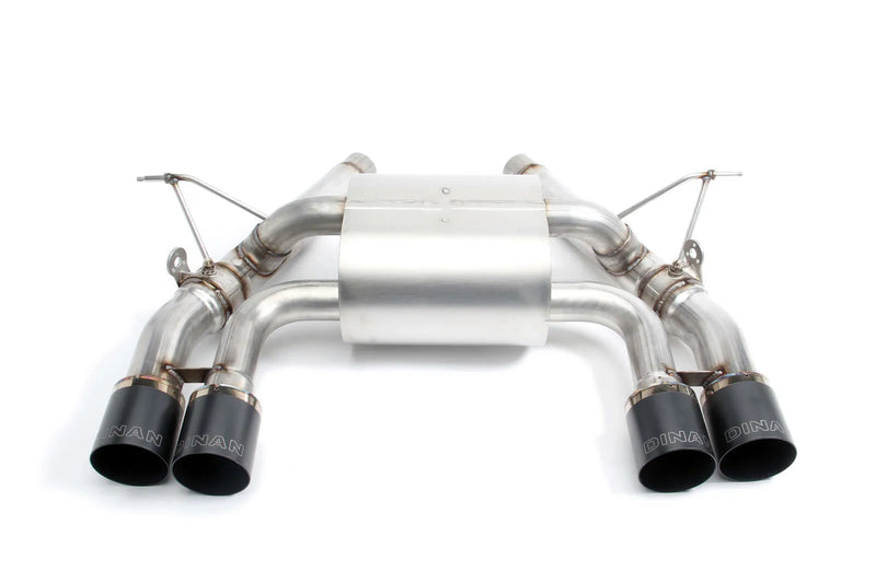 Dinan D660-0050-BLK Free Flow Axle-Back Exhaust -