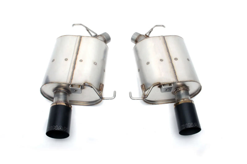 Dinan D660-0051-BLK Free Flow Axle-Back Exhaust -