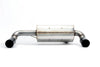 Dinan Free Flow Axle-Back Exhaust - 2017-2021 BMW M240i Stainless Steel - Black Tips - F22/F23