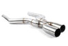 Dinan High Flow Middle Exhaust - 2020-2023 BMW X5M/X6M Stainless Steel - 3.25" - F95/F96 (image 2)