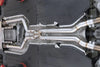Dinan High Flow Middle Exhaust - 2020-2023 BMW X5M/X6M Stainless Steel - 3.25" - F95/F96