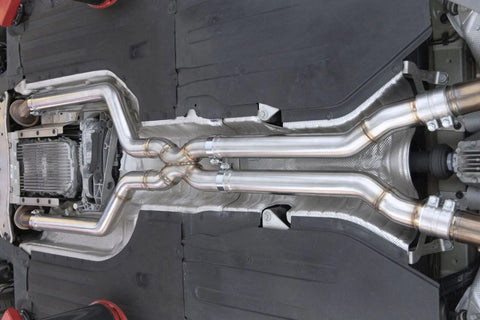 Dinan High Flow Middle Exhaust - 2020-2023 BMW X5M/X6M Stainless Steel - 3.25" - F95/F96
